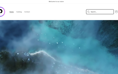 How to display a fixed, open search bar on Shopify Dawn theme