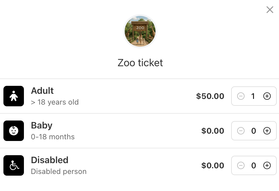 Shopify for Museums: A Non-Traditional Retail Strategy for Cultural Institutions 4 tickets for different type of audience Shopify